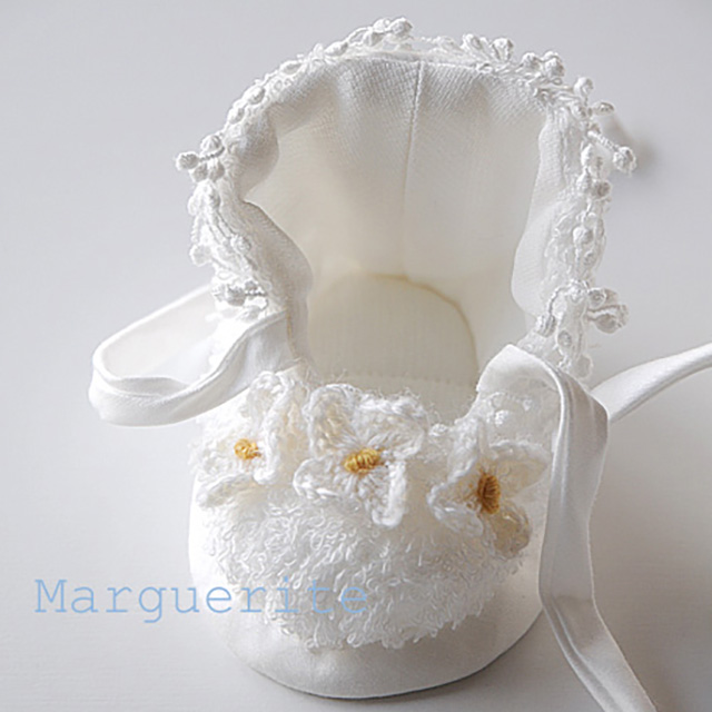 手編みの花モチーフ-小