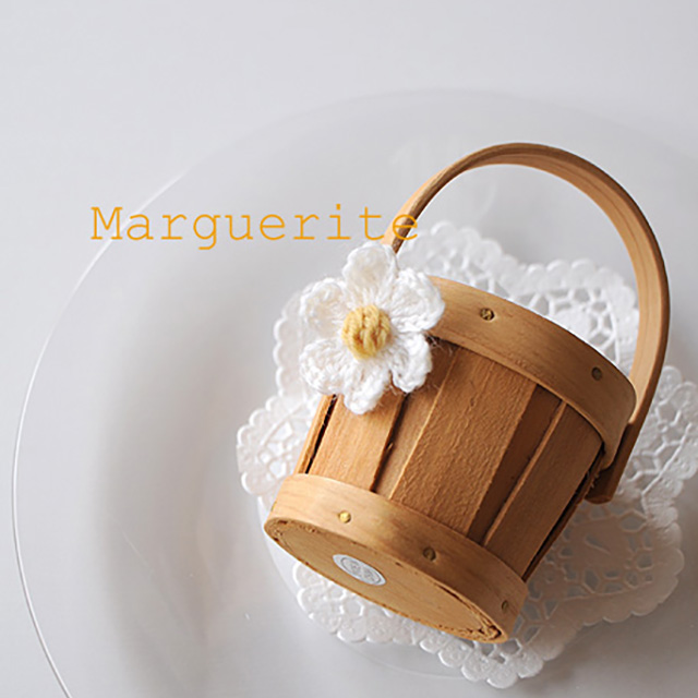 手編みの花モチーフ-中