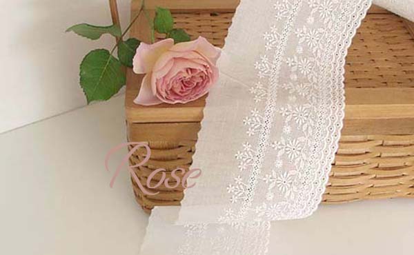 <span>ローズモチーフのレース</span>薔薇好きなあなたに---☆ローズをモチーフとしたレースを集めました。